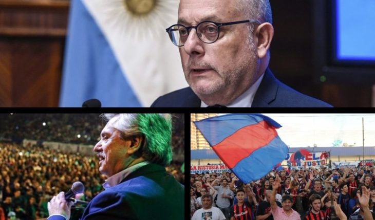 translated from Spanish: Faurie against criticism of the agreement with the EU, Fernández wants to create the Ministry of Women, San Lorenzo returns to Boedo and much more…