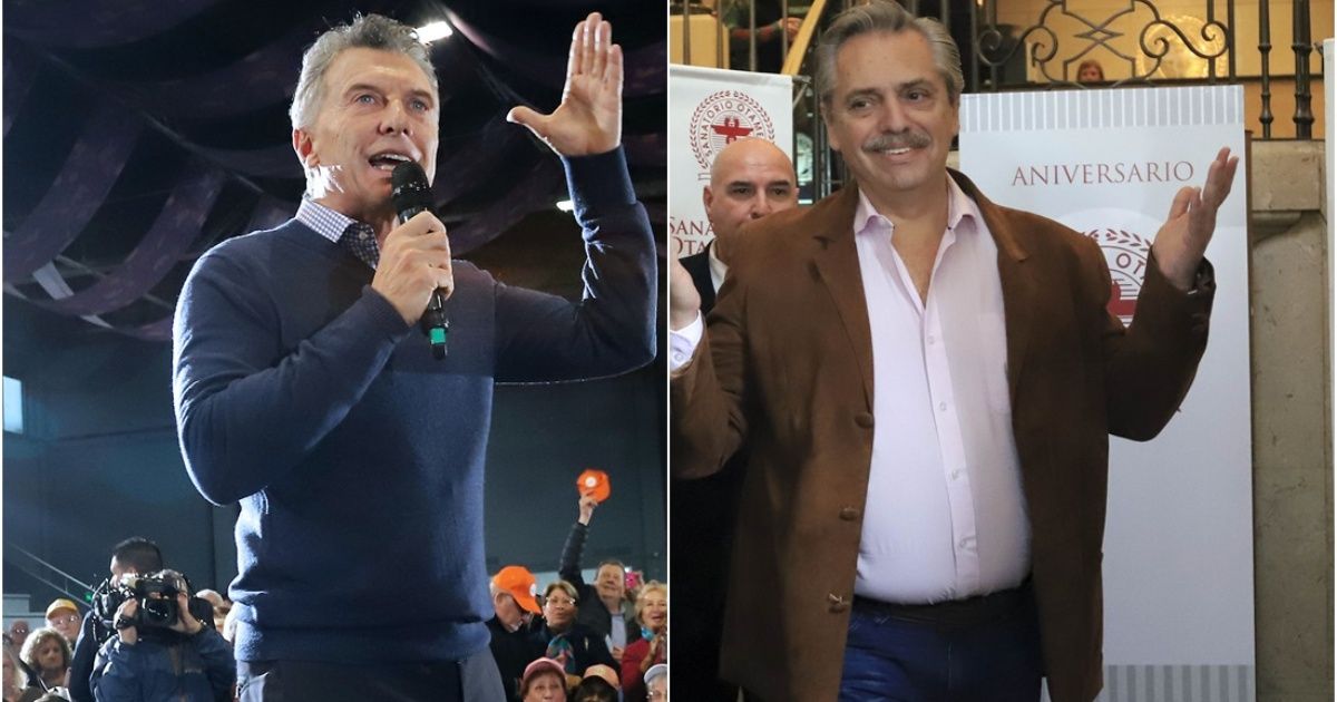 In campaign: the agenda of Mauricio Macri and Alberto Fernández on July 9