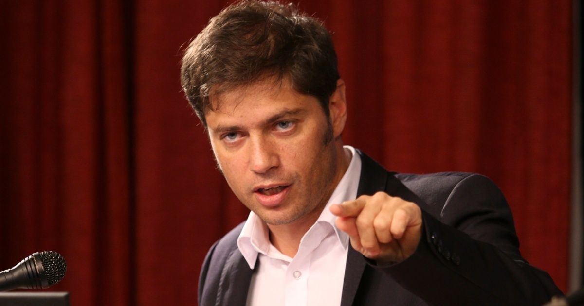 Kicillof assured that he does not receive orders from Maximus Kirchner and took off from La Cámpora