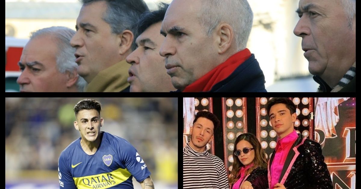 Larreta against Anibal Fernández, Macri and the "defenders of change", Pavón moves away from Boca, the discharge of Sofi Morandi and more...