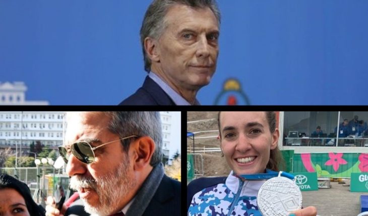 translated from Spanish: Macri repudiated threats to the intellectuals and artists who supported him, all against Aníbal Fernández, two new Argentine medals in Lima and more…