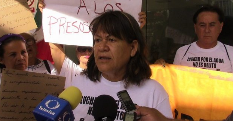 Relatives of Mexicali Resiste activist detained