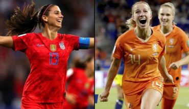translated from Spanish: The U.S. and The Netherlands will play the women’s World Cup final in France