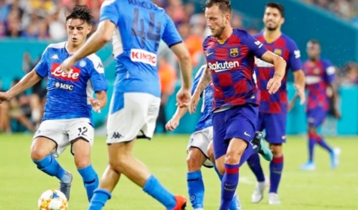 Barcelona vs Napoli: Busquets y Rakitic le dan el triunfo a los culés en amistoso en Miami