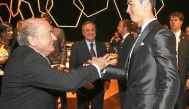 Blatter revela enojo de Florentino Pérez por elegir a Messi sobre Cristiano
