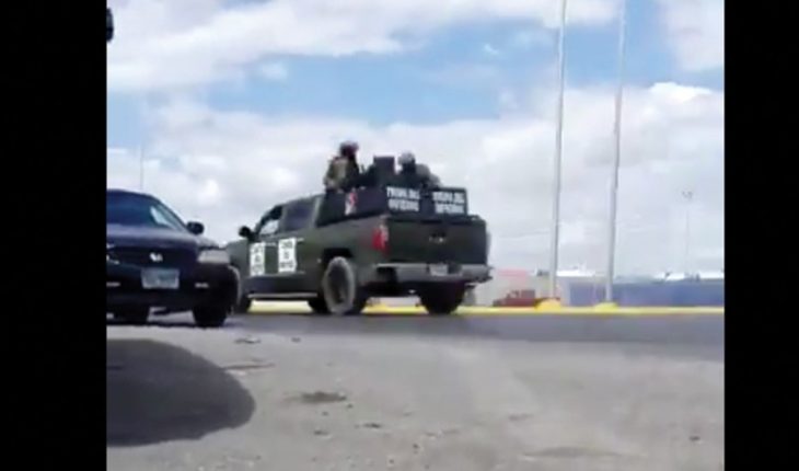 Captan enfrentamiento armado en Nuevo Laredo, Tamaulipas (Video)