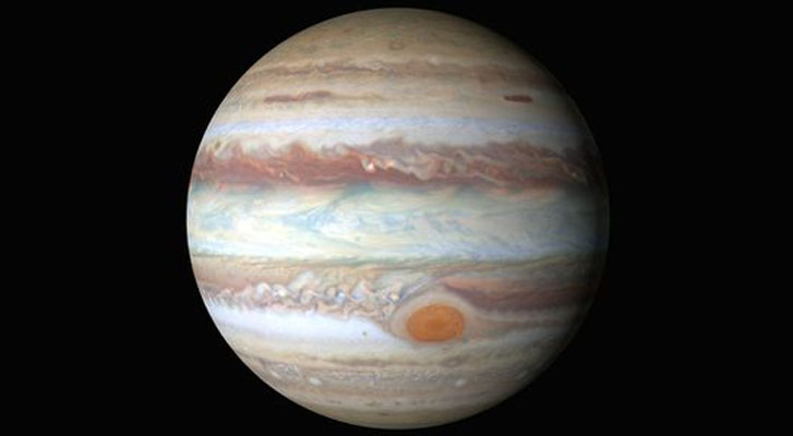 Científicos informan que Júpiter colisionó con otro planeta 10 veces más pesado que la tierra