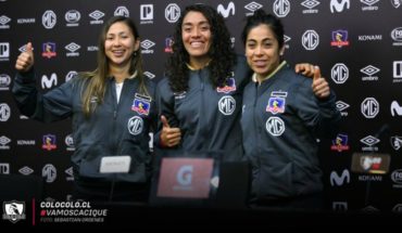 Colo Colo presenta a sus tres nuevas incorporaciones del equipo femenino
