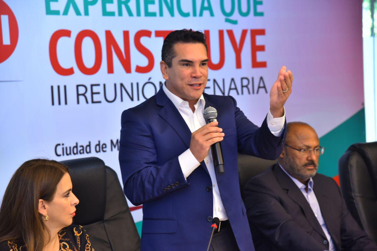 El PRI es un partido firme, con claridad y dispuesto a todo por la defensa de México: Alejandro Moreno