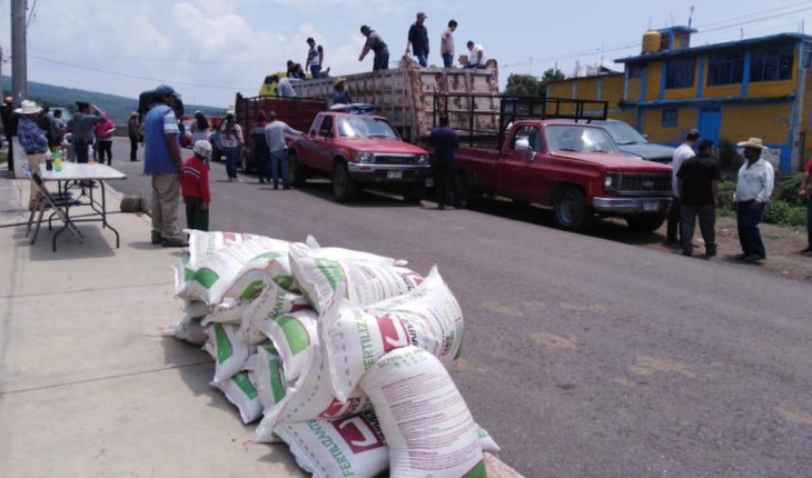 Gobierno de Morelia anuncia que apoyó a productores rurales con insumos agrícolas