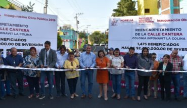 Informa Gobierno de Morelia haber invertido 192 Mdp en regeneración de vialidades