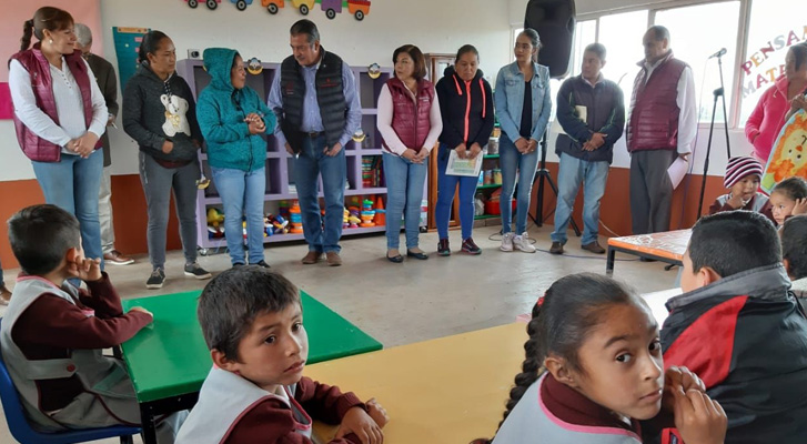 La presidente del DIF Morelia visita Centros de Atención Infantil Comunitarios