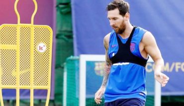 Messi no se entrenó con el grupo, pero podría volver para Osasuna-Barcelona