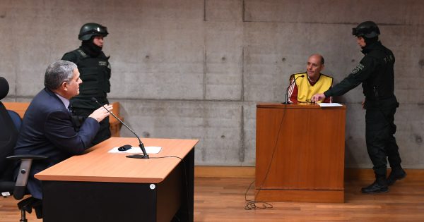 Ministro Carroza interroga al “Comandante Ramiro” y afirma sobre la rebaja de pena: “Quien va a tener que decidir soy yo”.