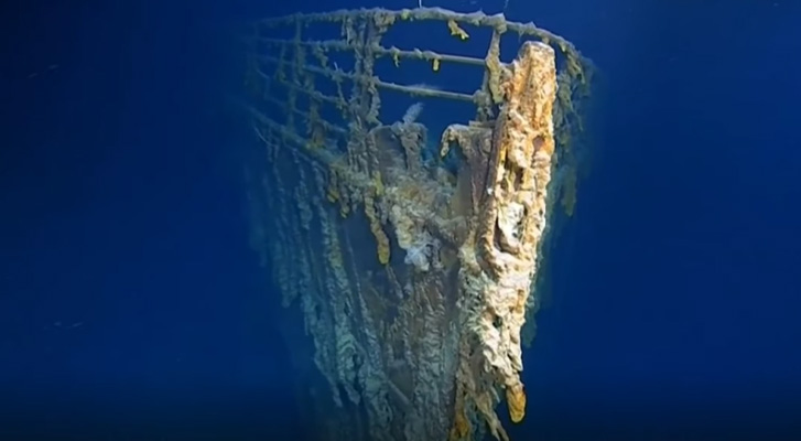Muestras imágenes del Titanic en 4K