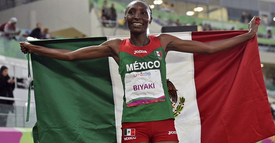 Risper Biyaki, la atleta mexicana-keniana que ya hizo historia