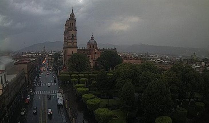 Se prevé para Michoacán Ambiente caluroso por el dia y Lluvias persistentes por la tarde