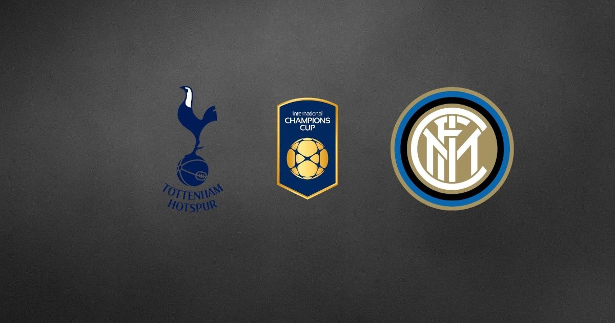 Tottenham vs Inter en vivo online: International Champions Cup 2019