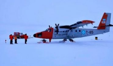 Tripulantes de avión argentino fueron rescatados por militares chilenos tras accidente en la Antártida