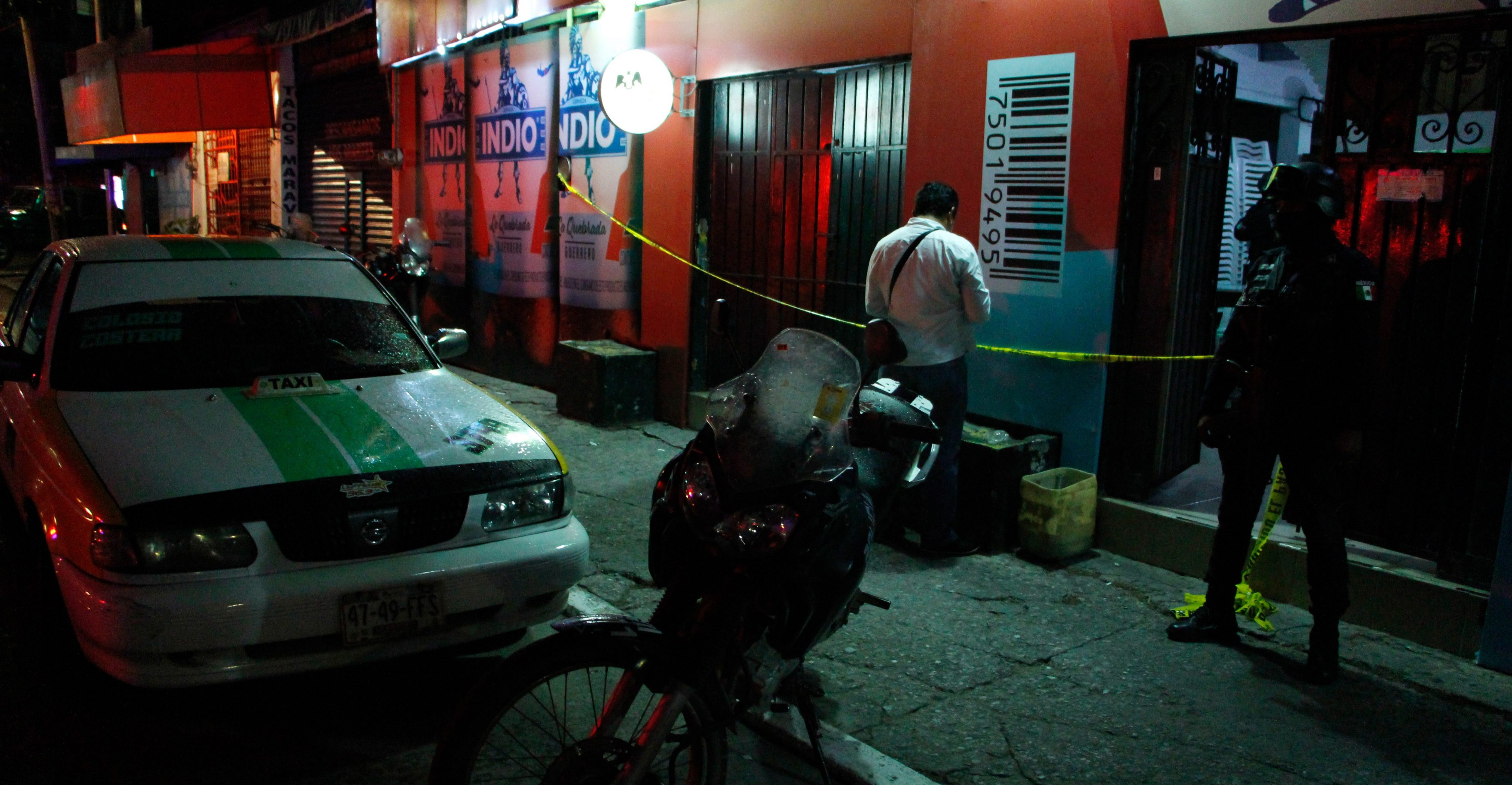 Un muerto y tres personas heridas tras ataque a un bar en Acapulco