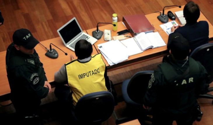 translated from Spanish: Court decreed pre-trial detention for alleged perpetrator of six explosive attacks