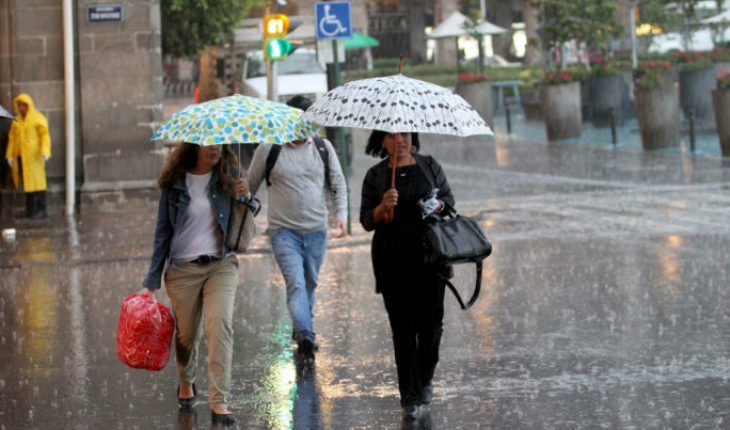 Se prevén lluvias e intervalos de chubascos en Puebla, Oaxaca y Chiapas