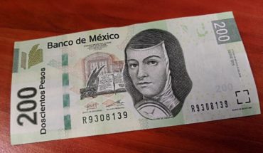 translated from Spanish: From September there will be a new 200 peso banknote