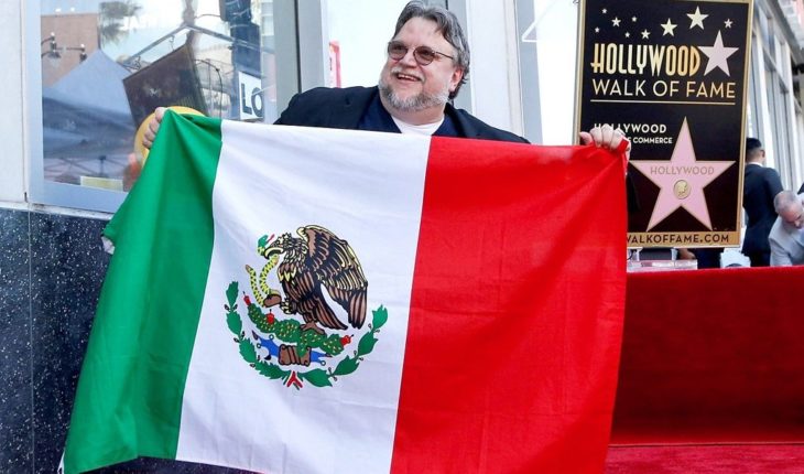 translated from Spanish: Guillermo del Toro received his Star on the Hollywood Walk of Fame