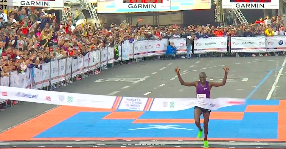 Kenyans Maiyo and Kiplagat win CDMX Marathon