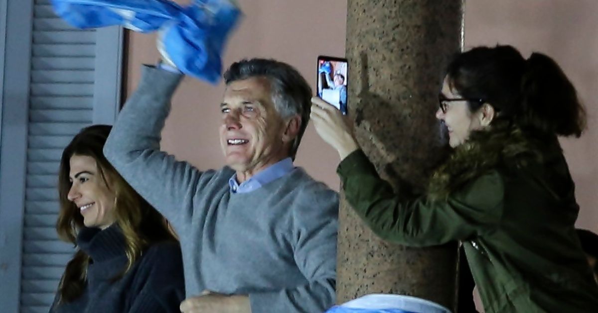 Mauricio Macri from Casa Rosada: "We can't give up, we have to go on"