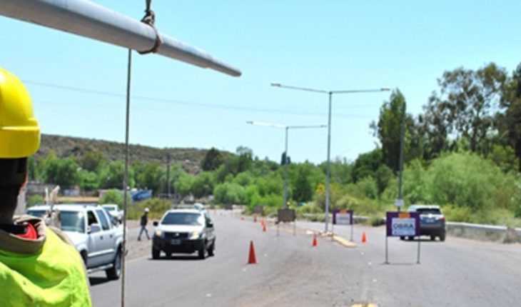 translated from Spanish: The comprehensive modernization of Route 82 in Luján de Cuyo