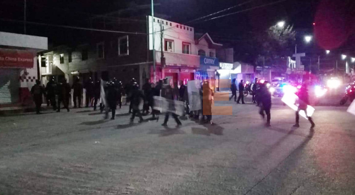 There were no injuries in the eviction of the Caja Grande property in Morelia, Michoacán prosecutor reports