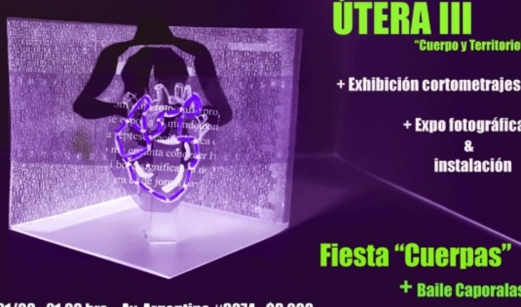 translated from Spanish: “Uterus” will make the third film show made by women
