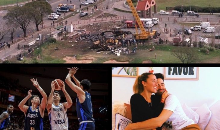 translated from Spanish: Video: 20 years from LAPA, Argentina won in its debut at the World Basketball Championship, the separation of Jimena Barón, and much more…