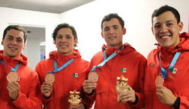 translated from Spanish: (Video) Fourth bronze for Mexican Swimming