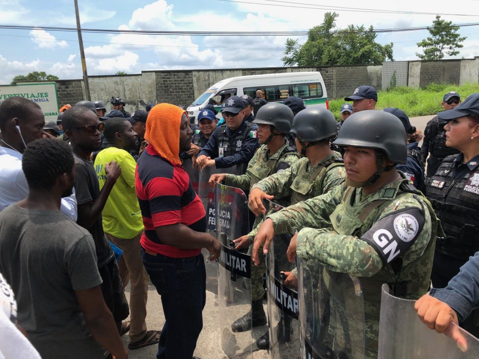 Why hundreds of African migrants protest in Chiapas