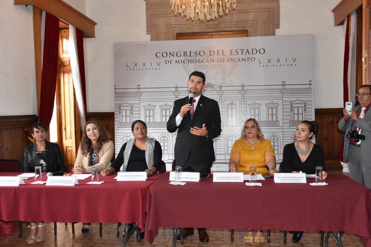 Congreso de Michoacán apuesta por la capacitación y profesionalización de trabajadores