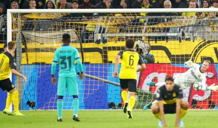Dortmund vs Barcelona: Ter Stegen fue figura de un discreto empate en Alemania con la vuelta de Messi