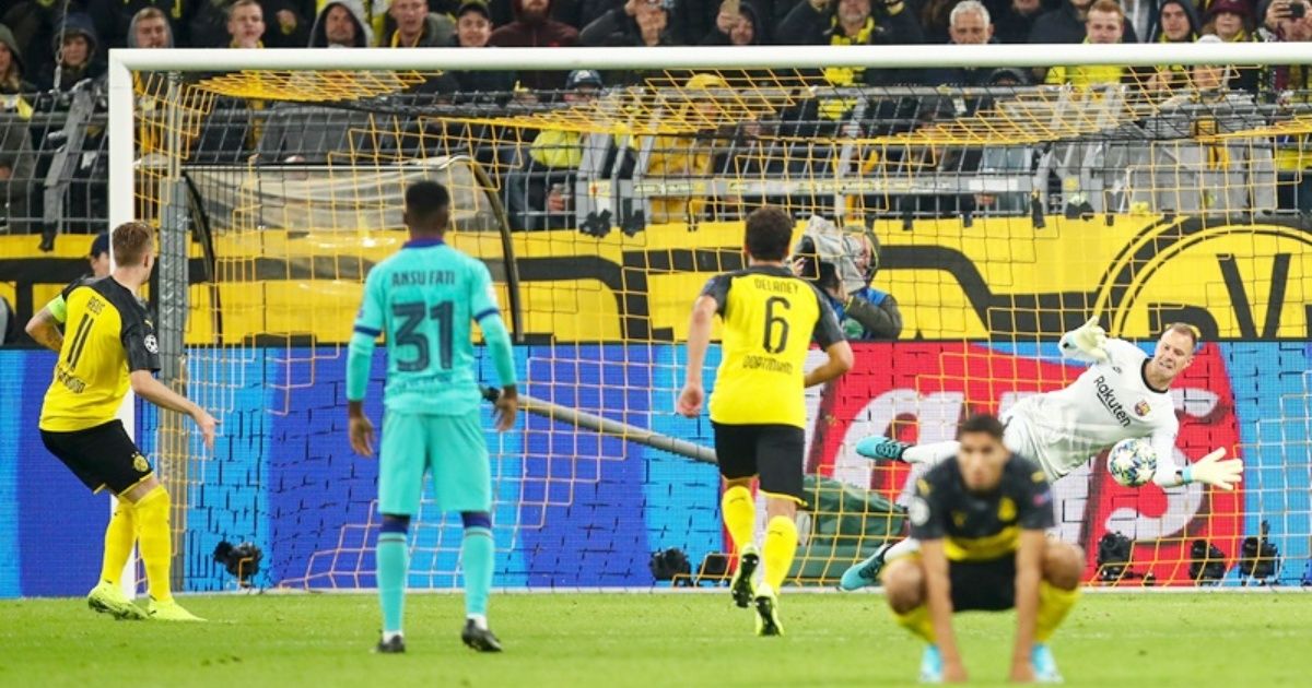 Dortmund vs Barcelona: Ter Stegen fue figura de un discreto empate en Alemania con la vuelta de Messi