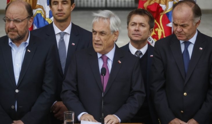 Escasez hídrica: Piñera anuncia medidas “para minimizar sus efectos en la familia y en la actividad económica”