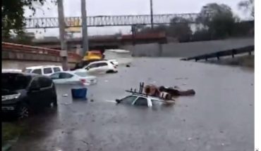 Grandes y peligrosas inundaciones en Monterrey (Videos)