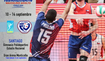 Mañana comienza el Sudamericano de Voleibol masculino Chile 2019