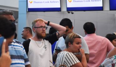 Quiebra de Thomas Cook afecta a turistas en Cancún
