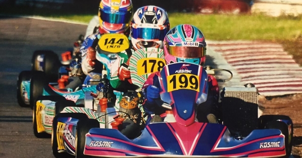 15-year-old driver who will represent Chile at junior karting world championships in Italy