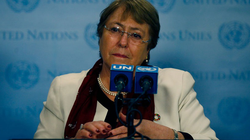 Bachelet argued that Maduro remains Venezuela's "president-elect" for the UN