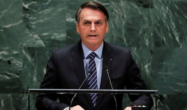 translated from Spanish: Bolsonaro said at the UN that the Amazon “is not a world heritage site”