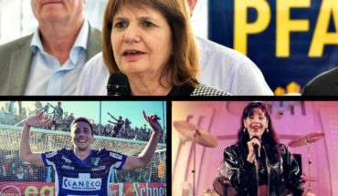 translated from Spanish: Bullrich crossed Sergio Maldonado, He is a player, gym fan and has tattoo of Maradona, 23 years without Gilda, Dietrich on inflation and more…