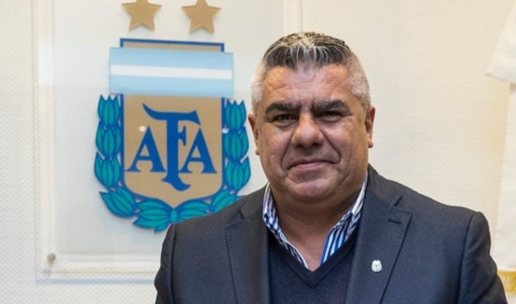 translated from Spanish: “Chiqui” Tapia spoke of Maradona’s return: “It makes me very happy”