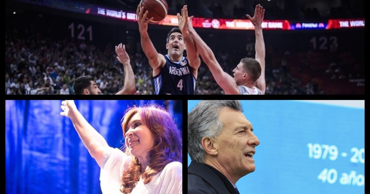 Cristina Kirchner in Missions; Macri's message; Critical Lavagna; he won the basketball team; Maradona arrives in Gymnastics, died Camilo Sesto and more...