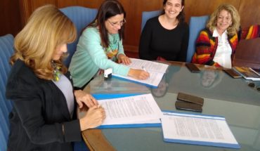 translated from Spanish: Gender-based violence: signed an agreement to re-educate assailants